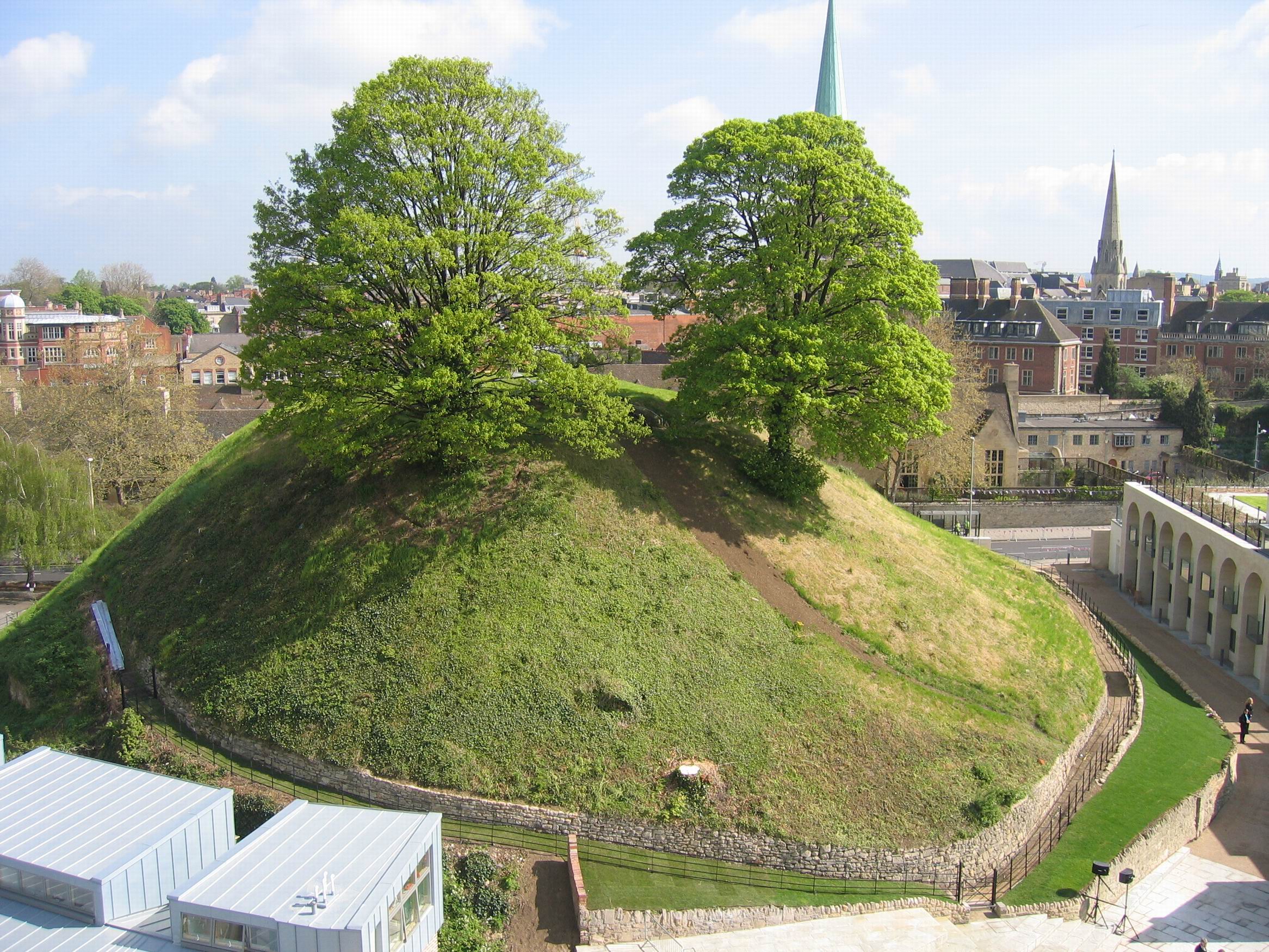 009 The Motte Which Formed Part Of The Original Motte And Bailey 